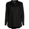 Lands' End Women's TENCEL Fibers Twill Popover Shirt - 3 of 3