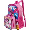 Minnie Mouse Backpack Combo Set - Disney Minnie Mouse Girls' 4 Piece Backpack Set - Backpack & Lunch Kit, Pink - 4 of 4