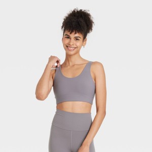Women's Everyday Soft Medium Support Longline Sports Bra - All In Motion™ - 1 of 4