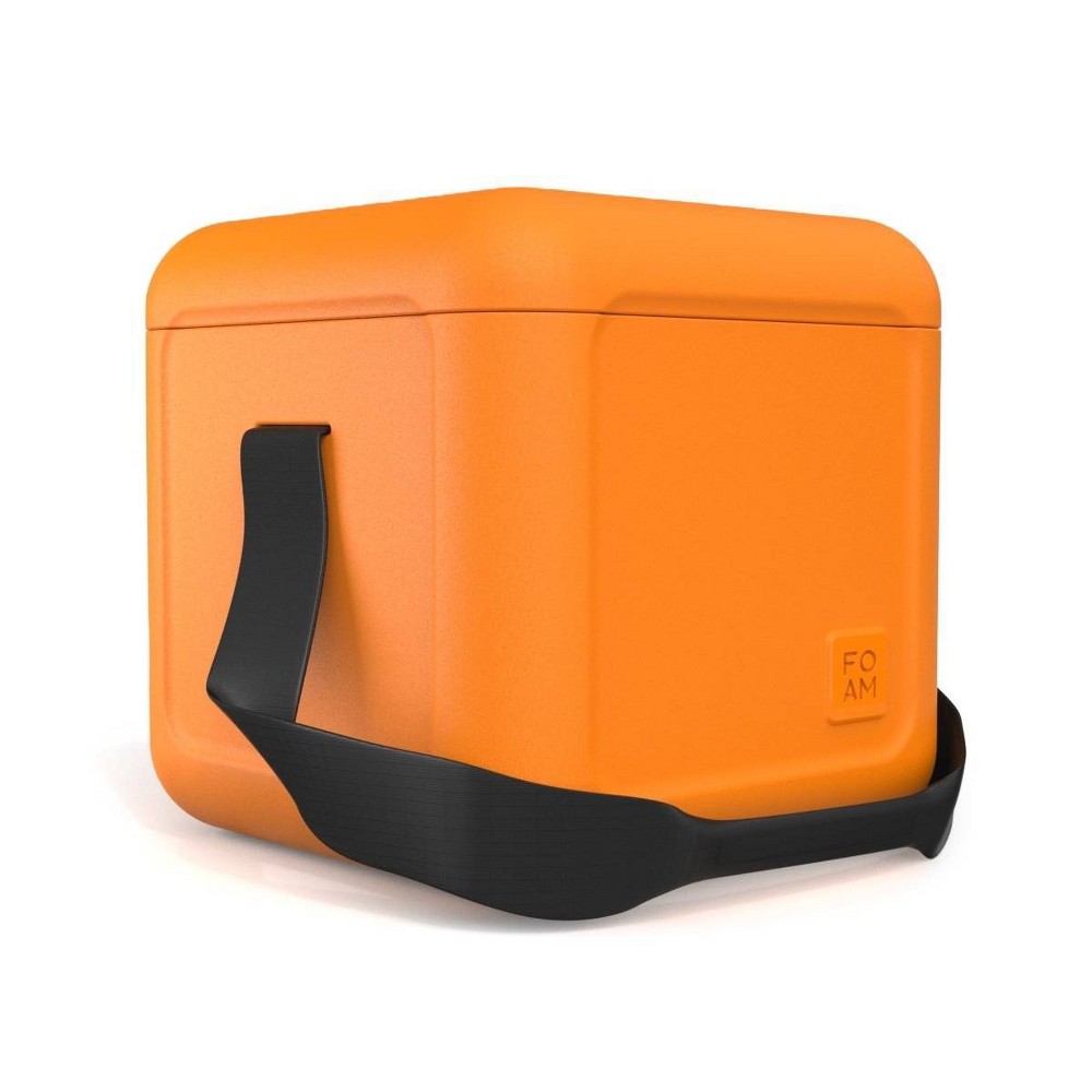 FOAM Portable EVA Lightweight Beach Rigid 30 Cans/22qt Hybrid Soft Sided Cooler - Orange