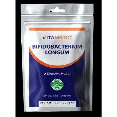 Bifidobacterium Longum Probiotic Powder Digestive Health Support 100 Gram 100 Servings