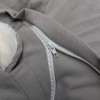 Sevobal Pet Tunnel Collapsible Cat Tunnel Bed for Indoor Cats, Washable Cat Hide Tunnel with Hanging Toys and Cushion Mat, Gray, 50"*23.62"*10.6" - 4 of 4