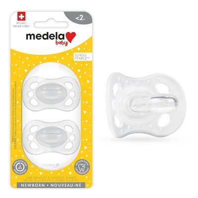 Image of Medela Baby Soft Silicone Newborn Pacifier - 2pk