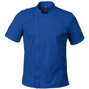 Chef Code Zip Front Cool Breeze Side Vent Chef Coat, Short Sleeves - 1 of 4