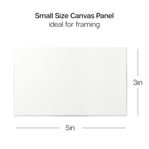 KINGART Canvas Panels 3" x 5" 14 pc - 1 of 4