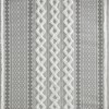 72"x72" Imani Chenille Striped Cotton Printed Shower Curtain - image 4 of 4