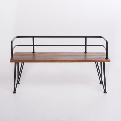 target metal bench