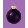 Northlight Mini Pearl Finish Glass Christmas Ball Ornaments - 1.5" (40mm) - Purple - 40ct - 3 of 4