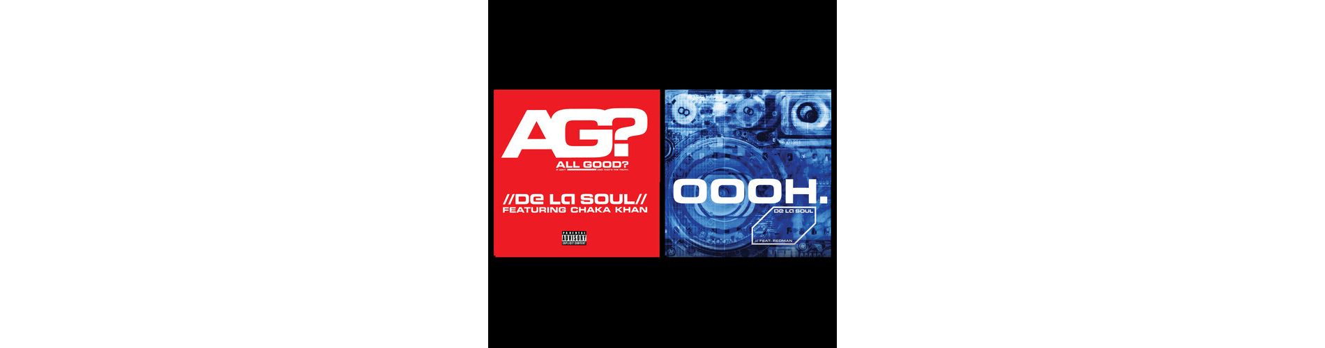 De La Soul - All Good?/Oooh. - Red (Explicit Lyrics Colored Vinyl Red) (vinyl 7 inch single)