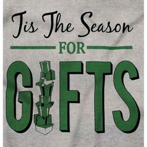 Christmas Tis The Season For Presents Graphic T Shirt Men or Women Brisco Brands - 1 of 4