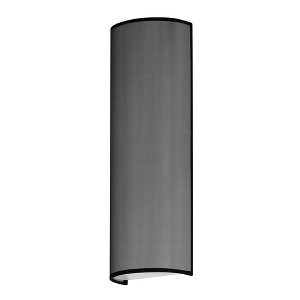 Maxim Lighting Prime 1 - Light Wall Light in  Black Organza - 1 of 4