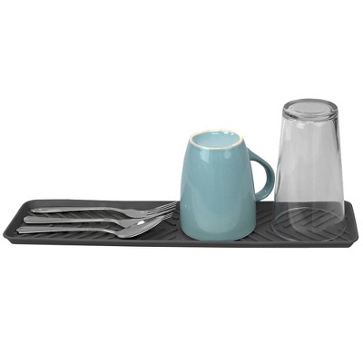 Kitchen Drying Mat Gray - Room Essentials™ : Target