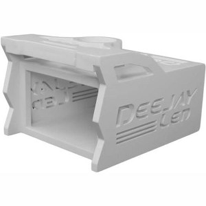 DEEJAYLED 1 DIN Space Plus 2 EQ Stylish Wooden Controller Case for Mobile Competitions WHITE TBH1DIN2EQWHITE - 1 of 1