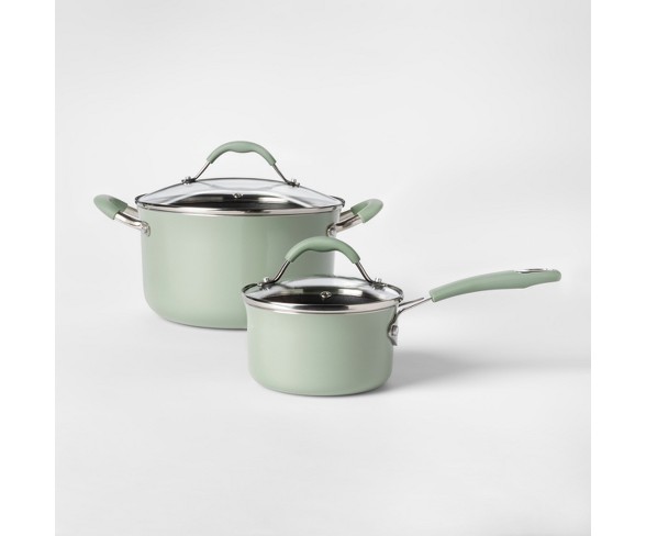 Cravings By Chrissy Teigen 14 Piece Nonstick Aluminum Cookware