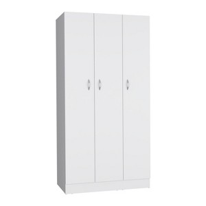 NicBex 71.14"H Armoire Wardrobe Closet Storage Cabinet with 3 Doors & Shelves & 2 Inner Drawers for Bedroom - 1 of 4