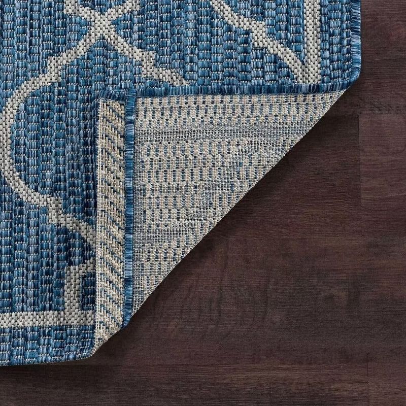 Area Rug Modern Abstract Area Rug Ultra-Thin Moroccan Area Rug Non-Slip Non Shedding Area Rug Low-Pile Indoor OutdoorThrow Rug, 5 of 9