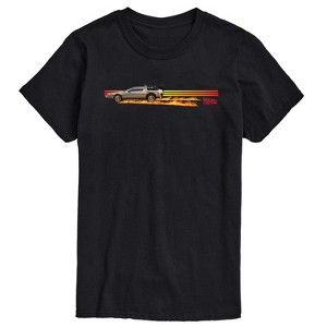 Men's - Back to the Future - Delorean Short Sleeve Graphic T-Shirt - 1 of 4