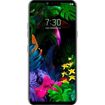 Refurbished: LG G8 ThinQ  (2019) - 128GB, Unlocked All Carriers - Black (LMG820QM5) - Manufacturer Refurbished
