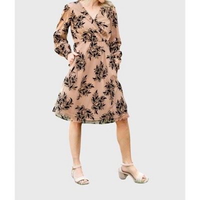 Women's Long Sleeve Midi Dress - Mikarose
