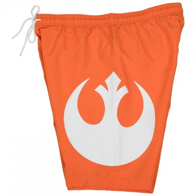 Star Wars Mens Star Wars Rebel Alliance Symbol Board Shorts - Medium (32-34) — фото 6