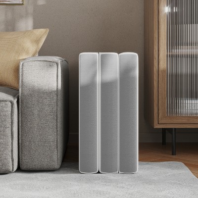 Twin Gray Memory Foam Tri-Fold Sofa Bed