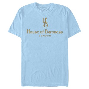 Men's Cruella House of Baroness London Logo Gold T-Shirt - 1 of 4