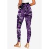 Roaman's Women's Plus Size Ankle Length Essential Stretch Legging - 3 of 4