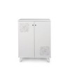TiramisuBest Wood Base Shoe Cabinet,Cream - 2 of 4
