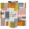 Elanze Designs Favorite Child Multicolored Squares 20 ounce Stainless Steel Travel Tumbler - 2 of 4