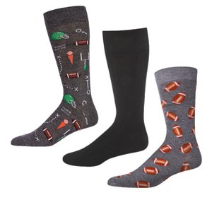 MeMoi Novelty Rayon Blend 3 Pair Pack Crew Socks - 1 of 1