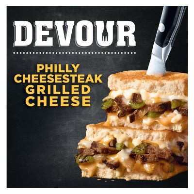 Devour Frozen Philly Cheesesteak Grilled Cheese - 7.51oz