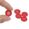 Unique Bargains Resin Craft Snap Round Flat 4-Hole Sewing Buttons 50 Pcs - 4 of 4