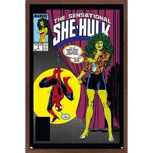 Trends International Marvel Comics - Sensational She-Hulk #3 Framed Wall Poster Prints - 1 of 4