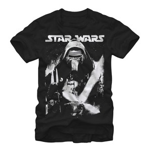Men's Star Wars The Force Awakens Kylo Ren Stare Down T-Shirt - 1 of 4