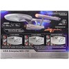 Skill 2 Model Kit U.S.S. Enterprise NCC-1701 Spaceship "Star Trek" (1966) TV Series 1/1000 Scale Model by Polar Lights - 4 of 4
