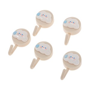 Unique Bargains Utility Cloud Hook 1.97"x1.18" 5 Pcs - 1 of 4