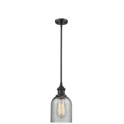 Caledonia - 1 Light Mini Pendant In Industrial Style-10 Inches Tall and 5 Inches Wide