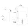 ALEXOUN 10 inch Shower Head Bathroom Luxury Rain Mixer Shower Complete Combo Set Wall Mounted - 3 of 4