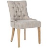 Abby 19" H Tufted Dining Chair With Nail Head Trim (Set of 2) - MCR4701 - Safavieh Couture - 4 of 4