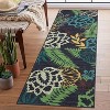 Floral Farmhouse Rug - Washable stain-resistant carpet with non-slip backing for bedrooms - 4 of 4