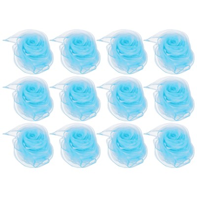 Unique Bargains Square Play Magic Music Activity Juggling Chiffon Dance Scarves 12 Pcs