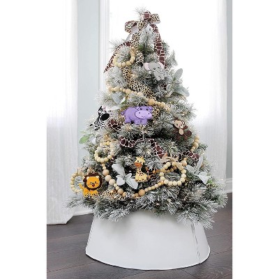 Darware Jungle Animal Plush Hanging Ornaments Set, 6-Piece