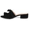 Journee Collection Womens Sabica Slip On Open Toe Slide Heels - 2 of 4