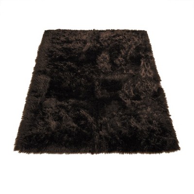 Walk on Me Faux Fur Super Soft Rug Tufted With Non-slip Backing Area Rug