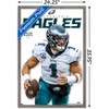 Trends International NFL Philadelphia Eagles - Jalen Hurts Feature Series 23 Framed Wall Poster Prints - 3 of 4