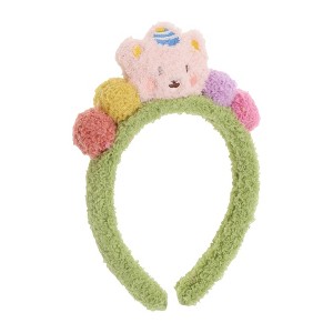 Unique Bargains Women's Classic Plush Bears Shape Headbands 7.87"x5.91"x0.71" 1 Pc - 1 of 3