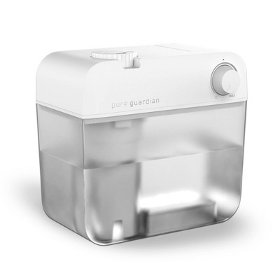 PureGuardian 1gal Humidifier H1035: Ultrasonic Cool Mist, Portable, Quiet, Auto Shut-Off, 100-300 sq. ft., No Filter Needed