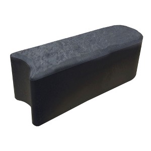 Garden Central 12 Pack 12" x 4" Stomp Edge Slate Lightweight Garden Borders, Made From Recycled Materials, Quick Installation, & No Digging Required - 1 of 4