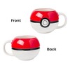 Silver Buffalo Pokemon Pokeball 20 Ounce 3D Sculpted Ceramic Mug - 2 of 4