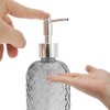 Unique Bargains Cylinder Argyle Soap Dispenser 1 Pc - 3 of 4